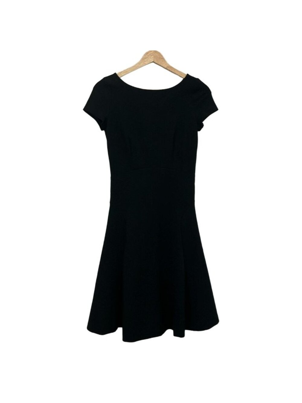 Prada Dress S Black Short Sleeve Knee-length